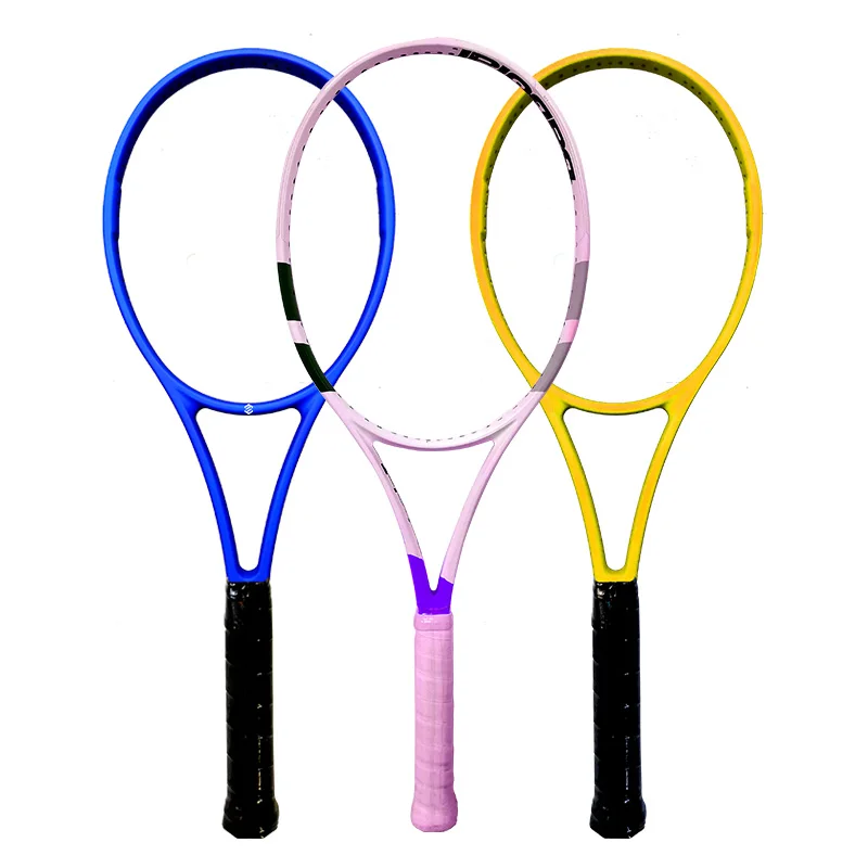 Hot Sale Nylon String Triple Shock-absorbing Handle Carbon Fiber Tennis Racket for Sale
Hot Sale Nylon String Triple Shock-absorbing Handle Carbon Fiber Tennis Racket for Sale