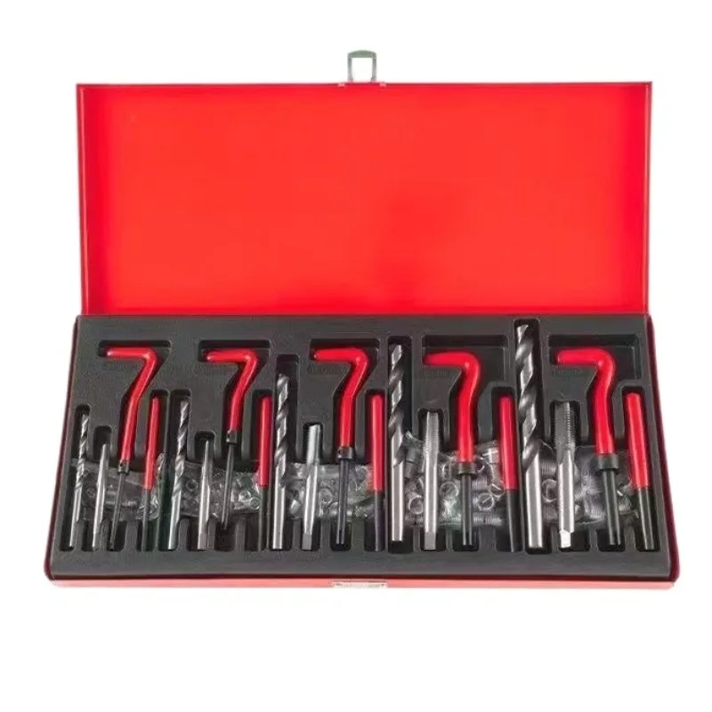 131Pcs Thread Repair Kit M5-M12 W/Storage Case Professional Helicoil Type for Automotive Engine
131Pcs Thread Repair Kit M5-M12 W/Storage Case Professional Helicoil Type for Automotive Engine