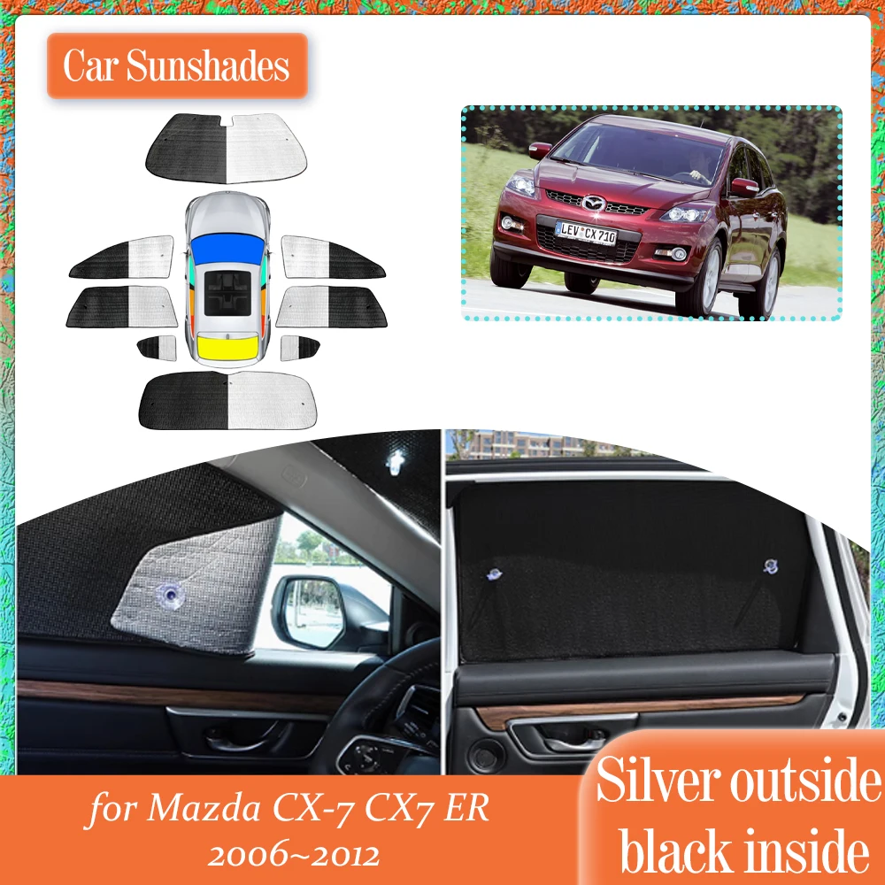 Car SunShade for Mazda CX-7 CX7 ER 2006~2012 Side Roof Windows Sun Visor Side Windshield Curtain Cover Sunroof Part Accessories
Car SunShade for Mazda CX-7 CX7 ER 2006~2012 Side Roof Windows Sun Visor Side Windshield Curtain Cover Sunroof Part Accessories