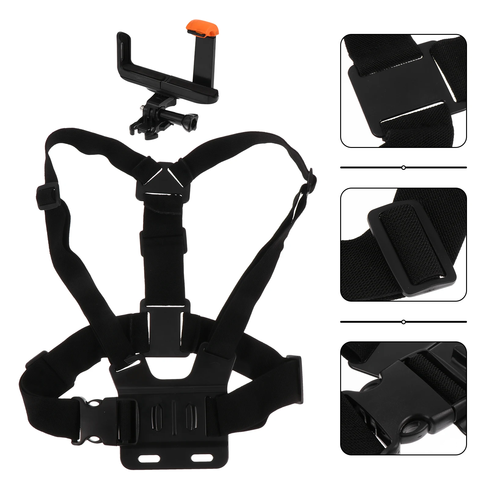 Adjustable Camera Harness with Wide Elastic Band for Outdoor Sports Camping Phone DV Secure Strap Accessories Belt
Adjustable Camera Harness with Wide Elastic Band for Outdoor Sports Camping Phone DV Secure Strap Accessories Belt