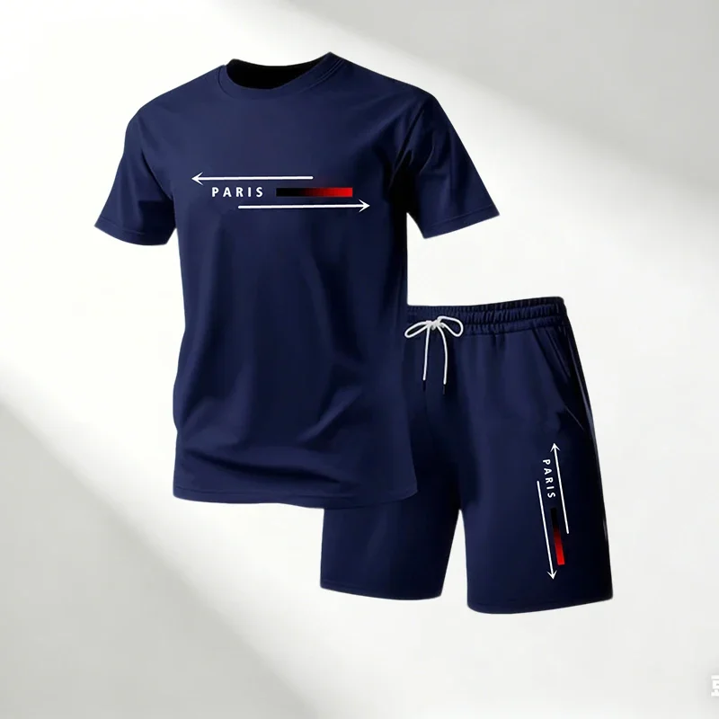 Summer Casual Quick Dry T-Shirts Sets for Men O-Neck Short Sleeve + Sports Shorts 2 Piece Gym Training Suit Hot Sale 2026 Street
Summer Casual Quick Dry T-Shirts Sets for Men O-Neck Short Sleeve + Sports Shorts 2 Piece Gym Training Suit Hot Sale 2026 Street
