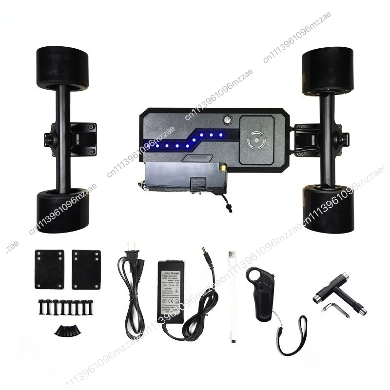 Four-wheel Electric Skateboard Kit Controller Motor Double Drive Electric Remote Control Skateboard Full Set
Four-wheel Electric Skateboard Kit Controller Motor Double Drive Electric Remote Control Skateboard Full Set