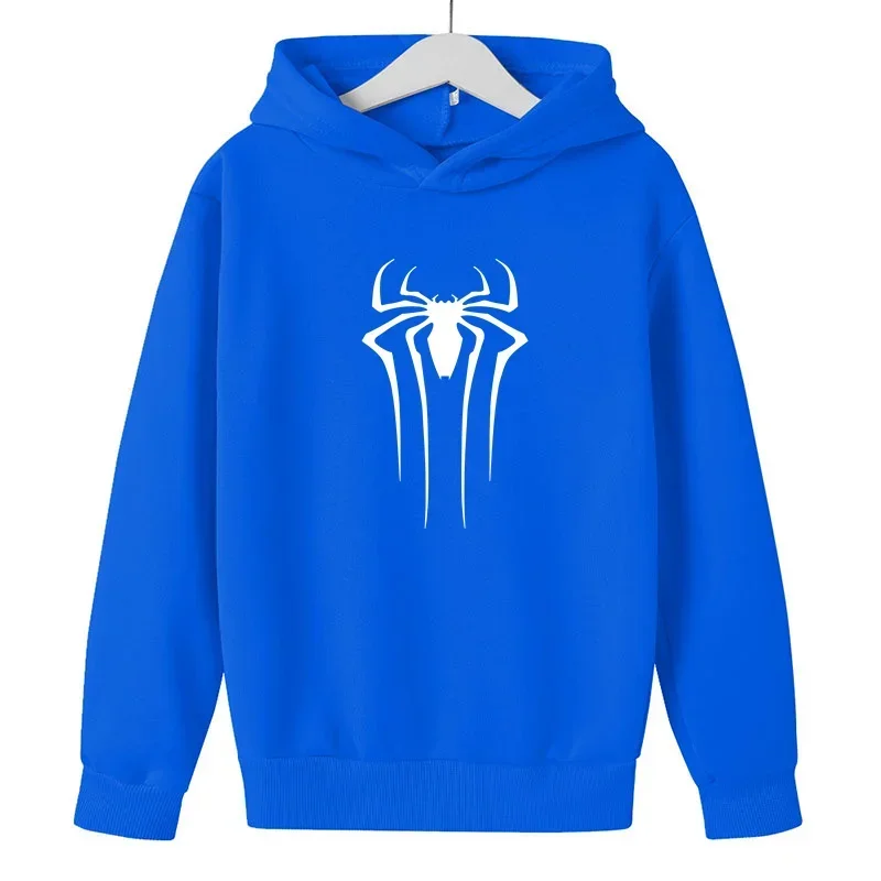 2026 Kids Marvel Cartoon Spider Print Children's Sweatshirt, Boys' and Girls' Warm Hoodie, Basic Loose for Autumn and Winter.
2026 Kids Marvel Cartoon Spider Print Children's Sweatshirt, Boys' and Girls' Warm Hoodie, Basic Loose for Autumn and Winter.