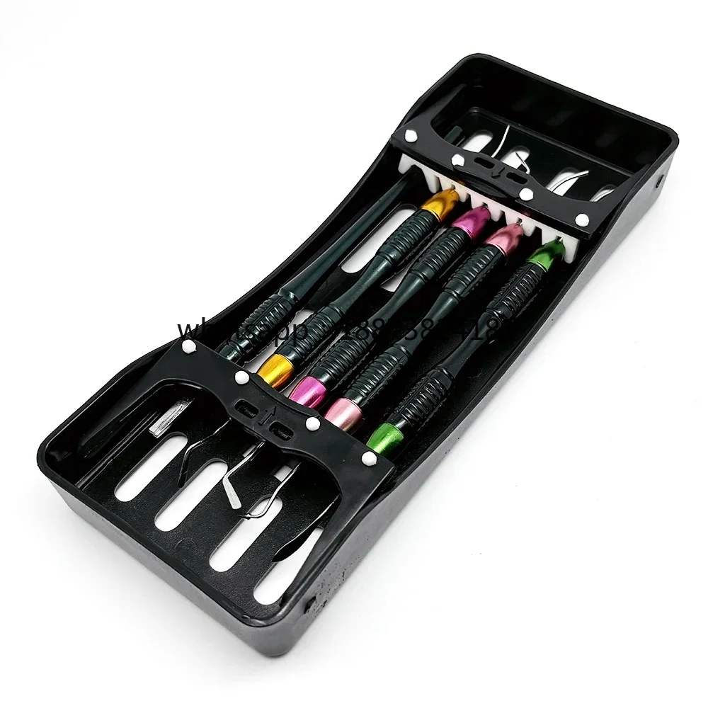 Dental Composite Resin Spatulas Kit Restoration Set with Box for Anterior Posterior Restorations fast shipping
Dental Composite Resin Spatulas Kit Restoration Set with Box for Anterior Posterior Restorations fast shipping