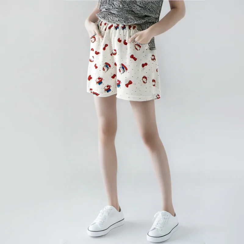 Hello Kitty Couple Lounge Shorts Women's Lightweight Loose Sleepwear Summer Casual Homewear Cute Cartoon Print Pajama
Hello Kitty Couple Lounge Shorts Women's Lightweight Loose Sleepwear Summer Casual Homewear Cute Cartoon Print Pajama