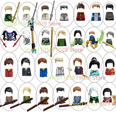 Anime Cartoon TV Ninja Spielzeug Drachen Rising Tyr Jay Nokt Rox Morro Figuren Krieger Lloyd Arin Nya Bausteine Ziegel Spielzeug