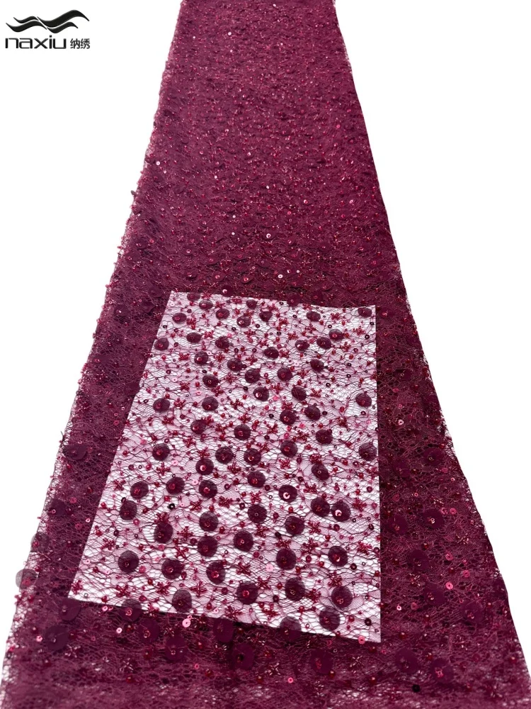 Madison African Groom Luxury Beaded Tulle Soft Lace Fabric 2026 Nigerian Handmade Sequins Cord Mesh Lace Fabric Bridal Wedding
Madison African Groom Luxury Beaded Tulle Soft Lace Fabric 2026 Nigerian Handmade Sequins Cord Mesh Lace Fabric Bridal Wedding