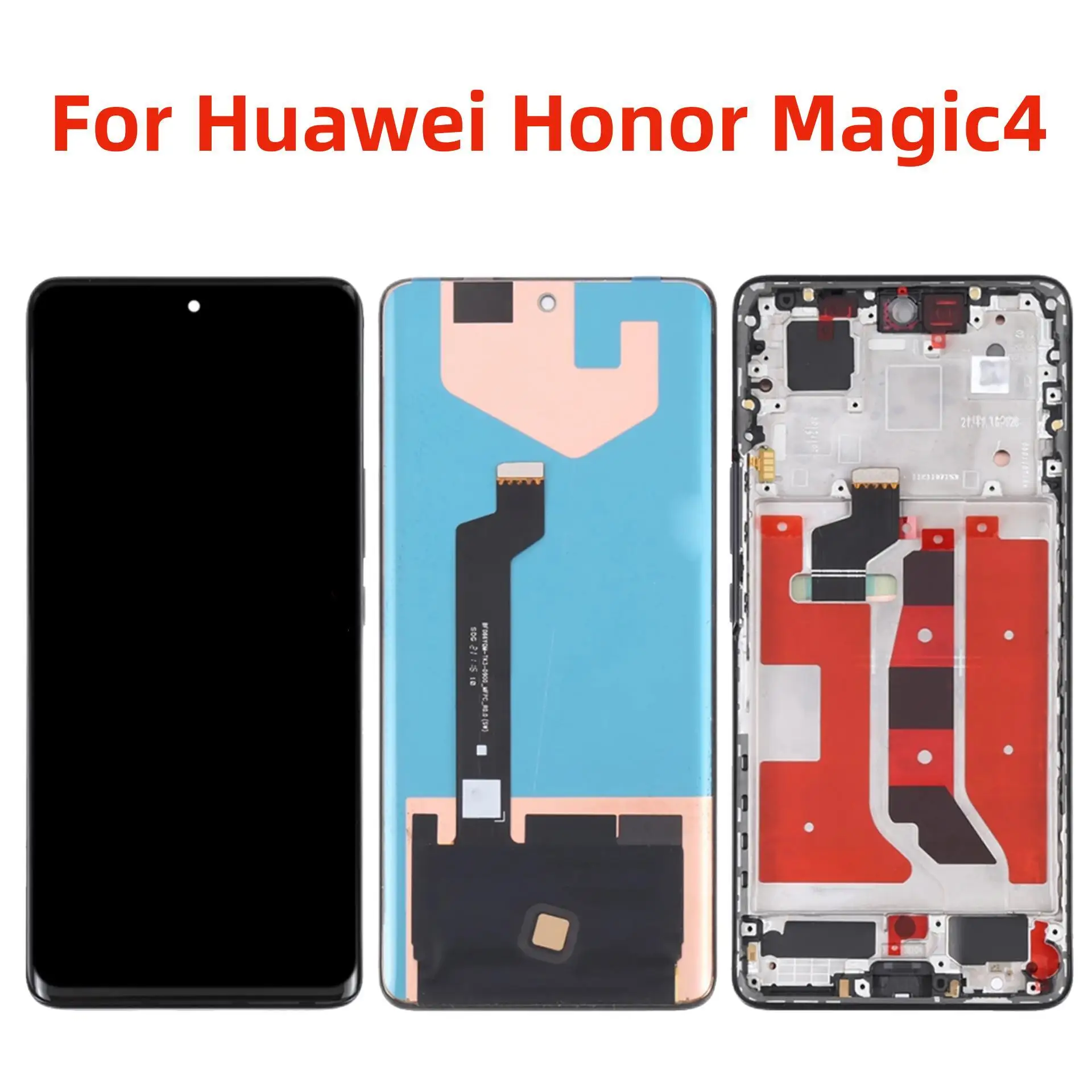 Original 6.81" For Huawei Honor Magic4 LGE-AN00 LCD Display Touch Screen Digitizer Assembly Magic 4 LCD
Original 6.81" For Huawei Honor Magic4 LGE-AN00 LCD Display Touch Screen Digitizer Assembly Magic 4 LCD