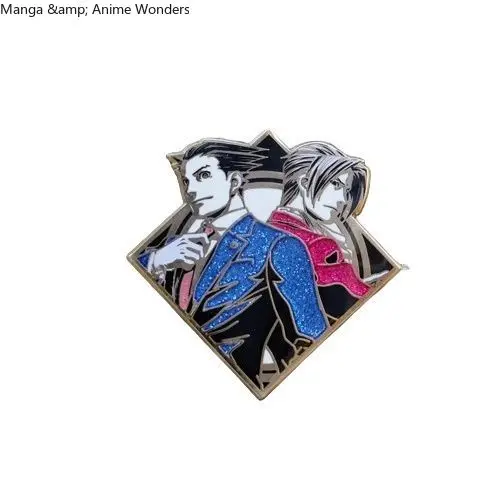 Ace Attorney Phoenix Wright Miles Edgeworth металлический значок брошь на пуговицах кулон ювелирные украшения коллекция аниме
Ace Attorney Phoenix Wright Miles Edgeworth металлический значок брошь на пуговицах кулон ювелирные украшения коллекция аниме