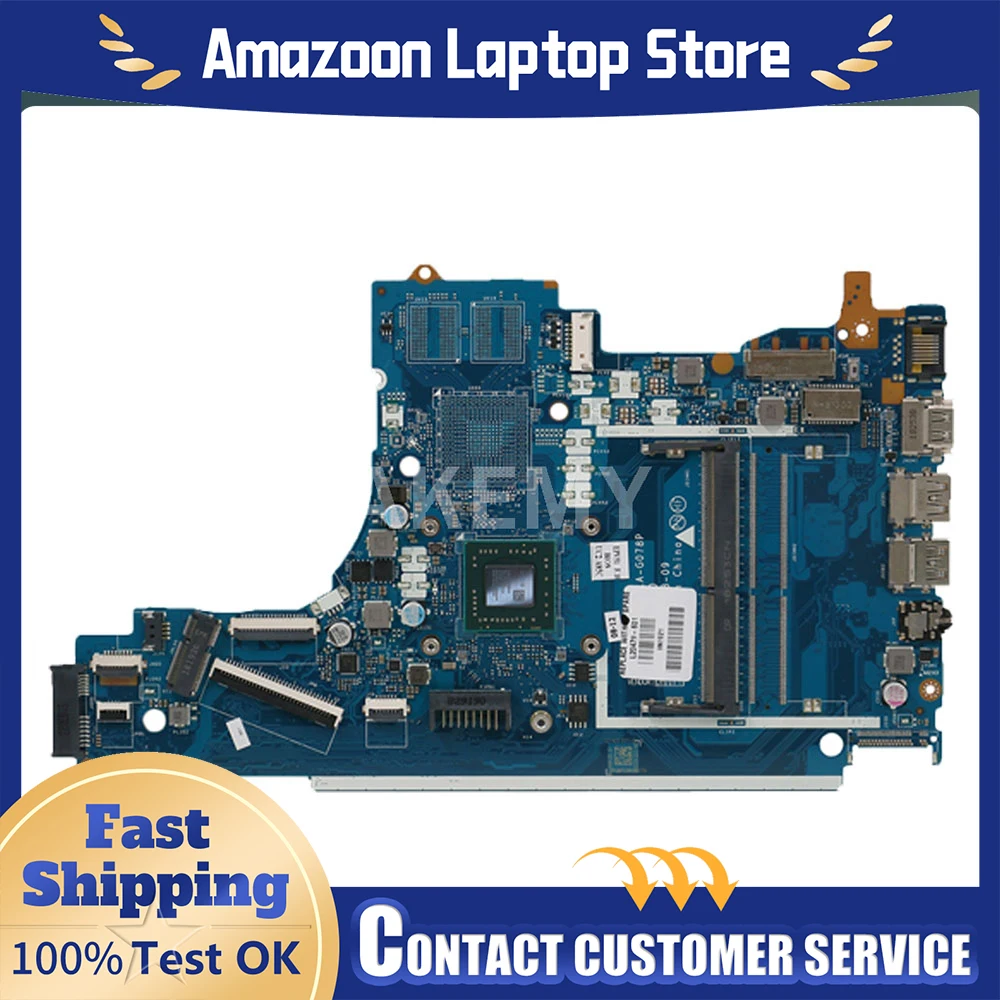 For HP 15-DB 15T-DB 255 G7 Motherboard L20477-601 E2-9000/A4-9125/A6-9225 CPU EPV51 LA-G078P Mainboard DDR4 Pavilion
For HP 15-DB 15T-DB 255 G7 Motherboard L20477-601 E2-9000/A4-9125/A6-9225 CPU EPV51 LA-G078P Mainboard DDR4 Pavilion