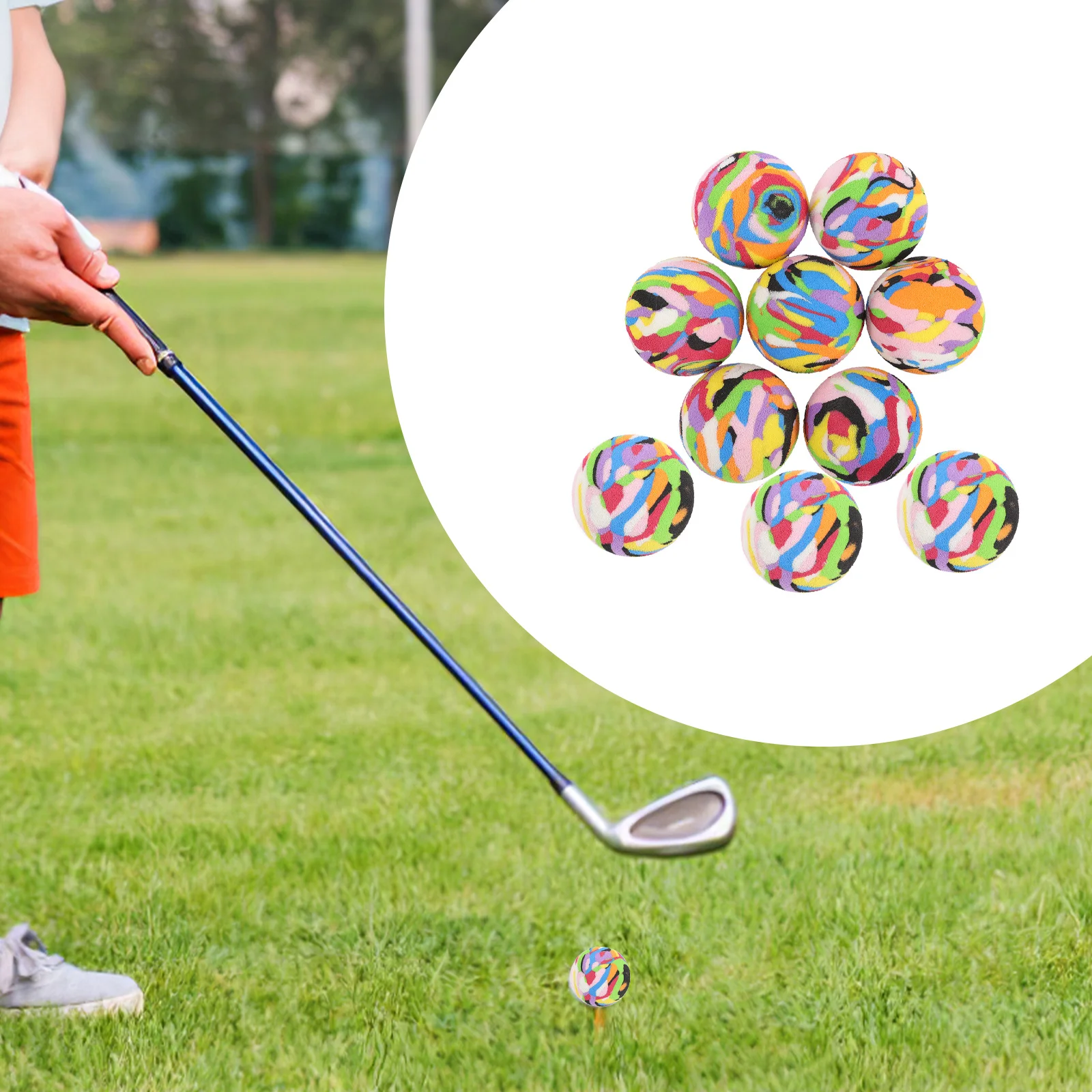 10pcs Reusable Elastic Training Balls Professional Golf Practice Ball For Kids Adults Outdoor Indoor Wear-Resistant Compact
10pcs Reusable Elastic Training Balls Professional Golf Practice Ball For Kids Adults Outdoor Indoor Wear-Resistant Compact