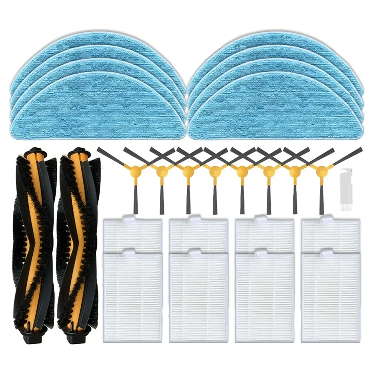 AUU-For C30B XR500 E30, 800T 820T 830T 820S Replacement Parts Hepa Filter Main Side Brush Mop Cloth
AUU-For C30B XR500 E30, 800T 820T 830T 820S Replacement Parts Hepa Filter Main Side Brush Mop Cloth