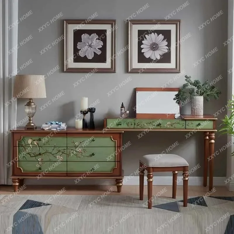 yj32 Girls drawer wardrobe, wood luxury dresser, storage living room dresser
yj32 Girls drawer wardrobe, wood luxury dresser, storage living room dresser