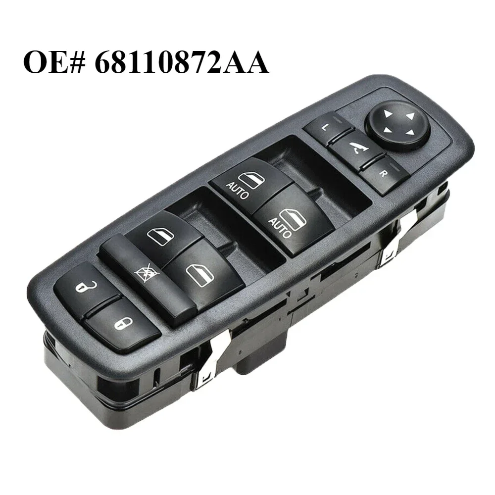 Master Window Switch 68110872AA Door Glasses Regulator Country 2012 4602536AF 04602536AF 04602536AD Black
Master Window Switch 68110872AA Door Glasses Regulator Country 2012 4602536AF 04602536AF 04602536AD Black