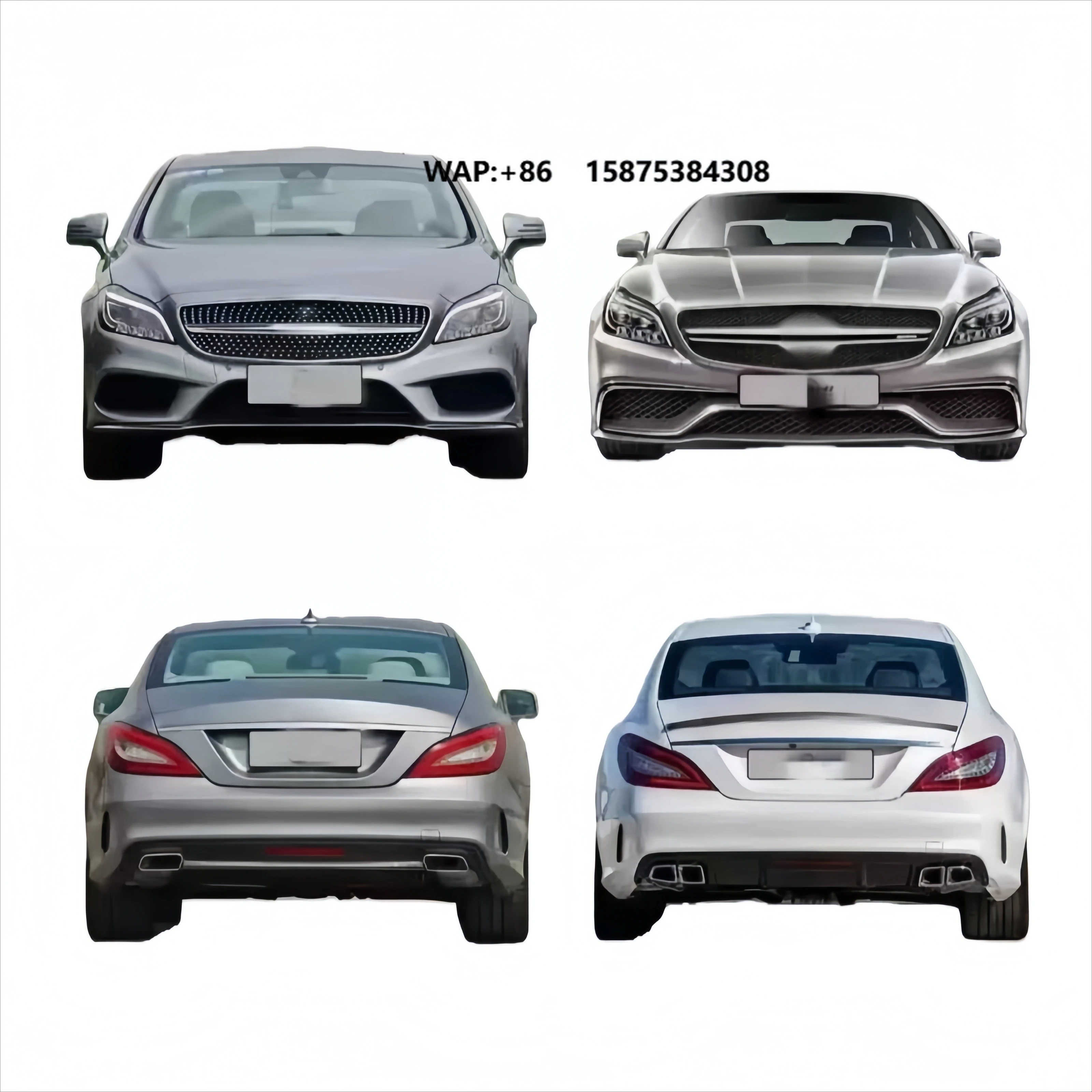 FOR W218 CLS63 New High Quality Body Kit with Fog Light Upgrade Facelift Front Bumper
FOR W218 CLS63 New High Quality Body Kit with Fog Light Upgrade Facelift Front Bumper