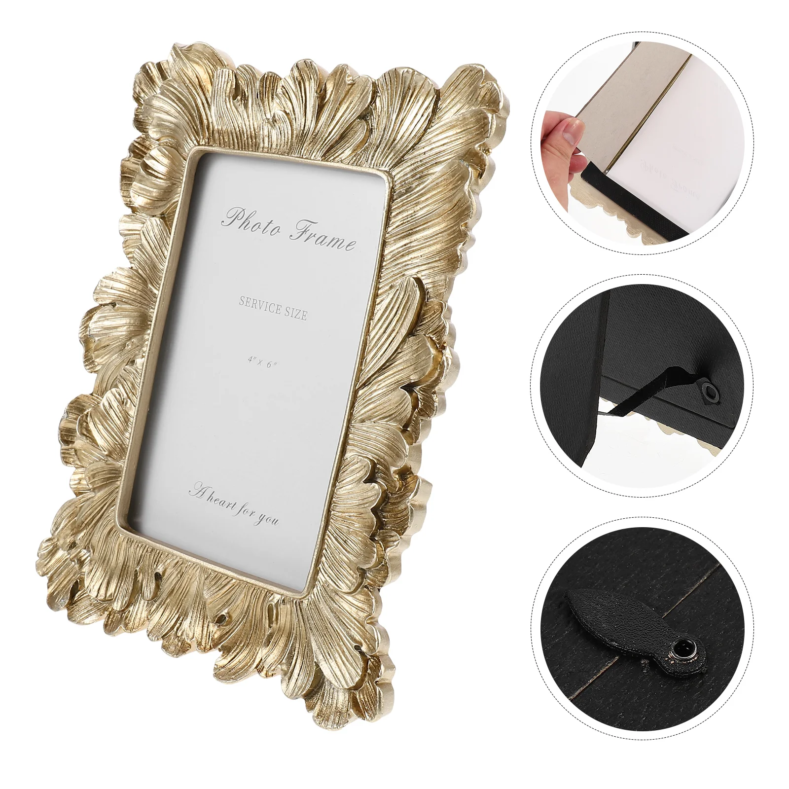 Decorative Photo Frame Ornaments Decoration Fashion Picture Simple Resin Wedding Gift Tabletop
Decorative Photo Frame Ornaments Decoration Fashion Picture Simple Resin Wedding Gift Tabletop