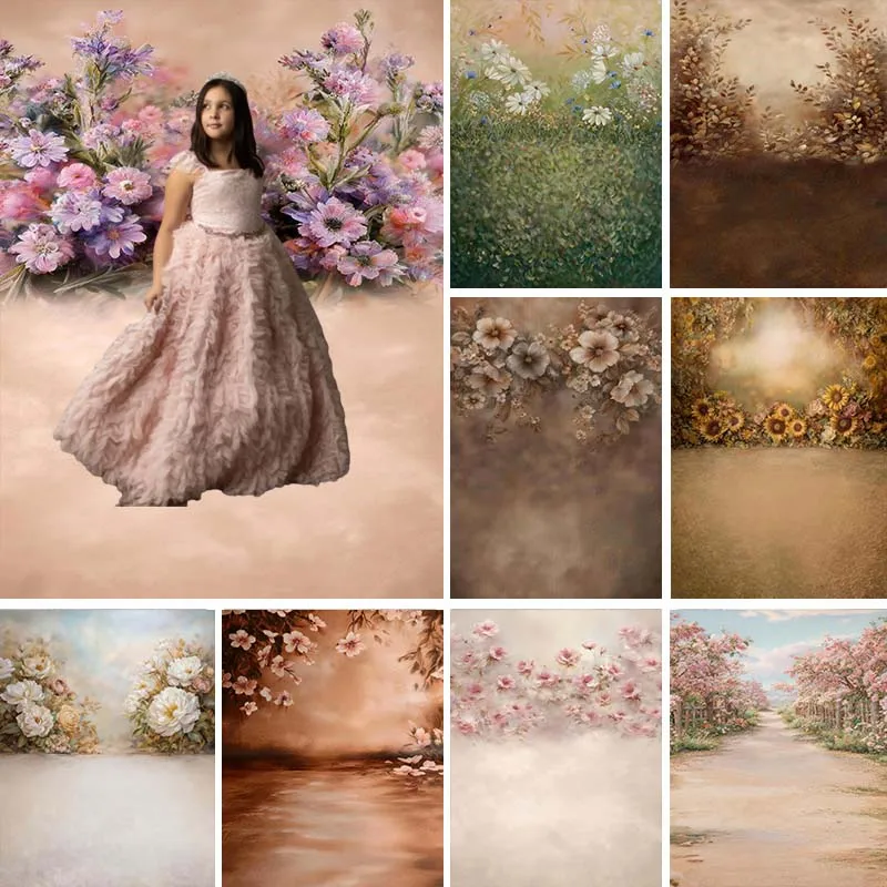 LS Photography Background Abstract Texture Floral Oil Style Painting Kids Wedding Pregnant Portrait Backdrop Photo Studio
LS Photography Background Abstract Texture Floral Oil Style Painting Kids Wedding Pregnant Portrait Backdrop Photo Studio