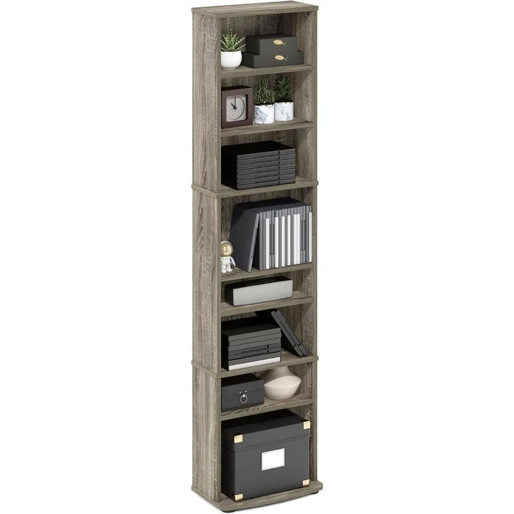 8-уровневая регулируемая DVD-полка для компакт-дисков, Blu-прожекторов и игр, простая сборка, отделка из французского дуба для гостиной или офиса
8-уровневая регулируемая DVD-полка для компакт-дисков, Blu-прожекторов и игр, простая сборка, отделка из французского дуба для гостиной или офиса