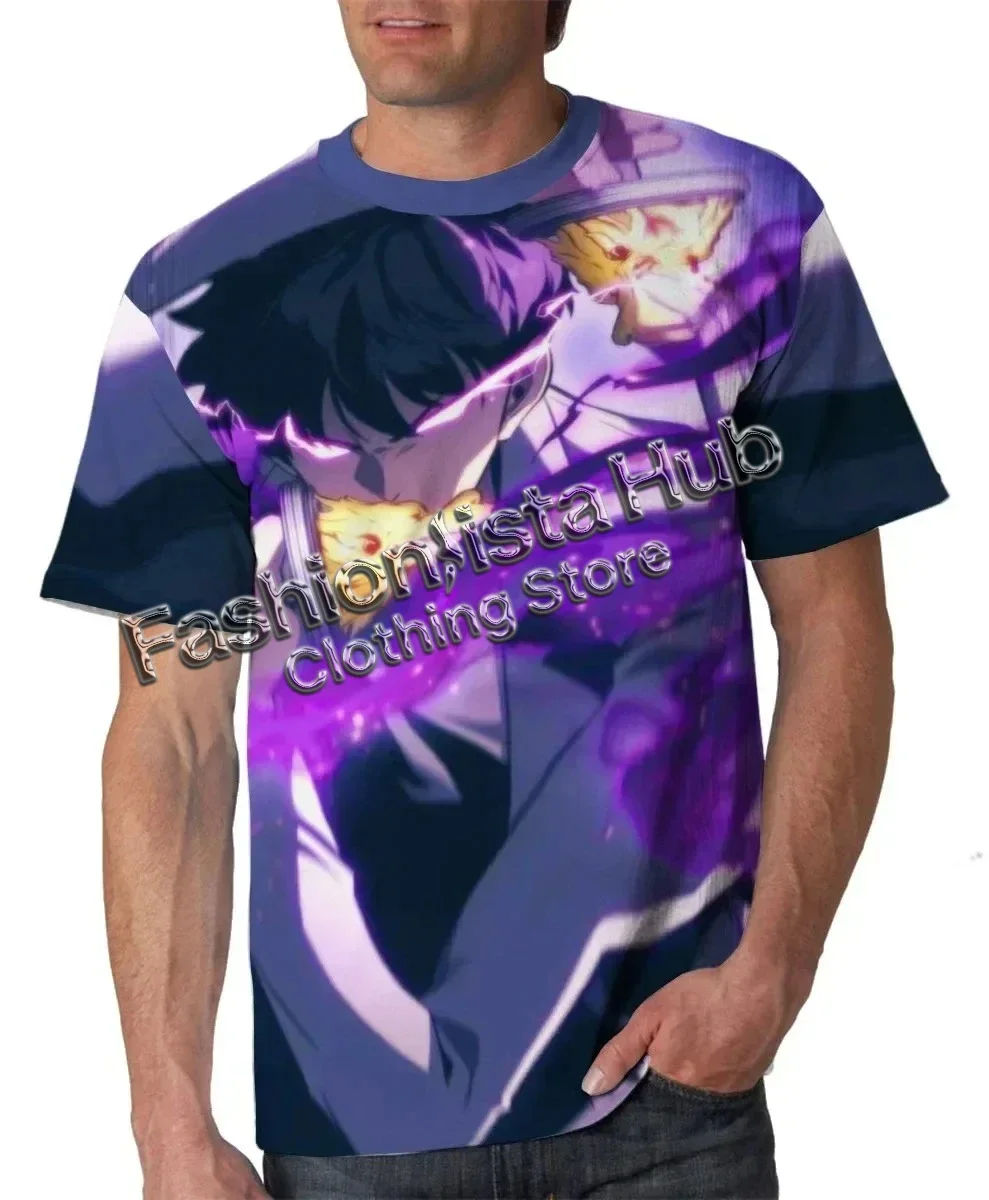 Korea Solo Leveling Anime Comics 3D Print Role Hobby Clothing Short Sleeve T-shirt Oversized Top Quick-drying Tee Animation Fans
Korea Solo Leveling Anime Comics 3D Print Role Hobby Clothing Short Sleeve T-shirt Oversized Top Quick-drying Tee Animation Fans