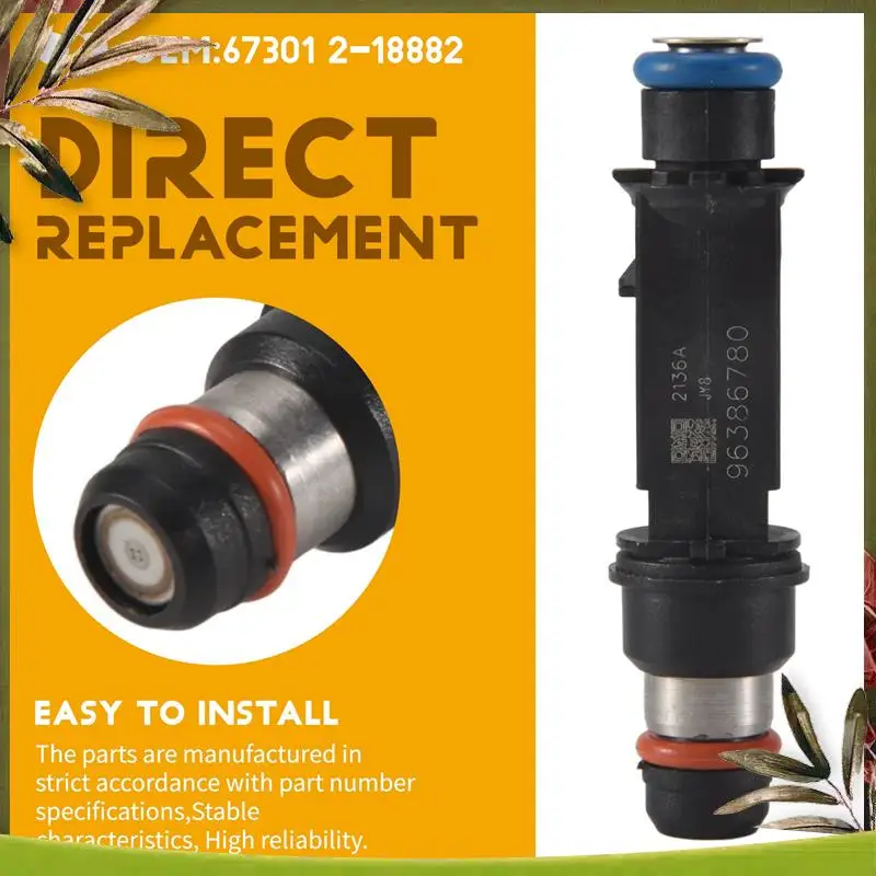 Portable 4Pcs/Set Fuel Injector For -Aveo 1.6L L4 Pontiac Wave 96386780 25334150 FJ720 4G1889 Car Accessories
Portable 4Pcs/Set Fuel Injector For -Aveo 1.6L L4 Pontiac Wave 96386780 25334150 FJ720 4G1889 Car Accessories