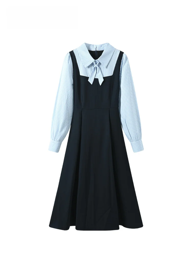 plus Size Doll Collar Long Sve Dr Women's Early Spring New Sle Fro for Plump Sister College Sle Skirt
plus Size Doll Collar Long Sve Dr Women's Early Spring New Sle Fro for Plump Sister College Sle Skirt