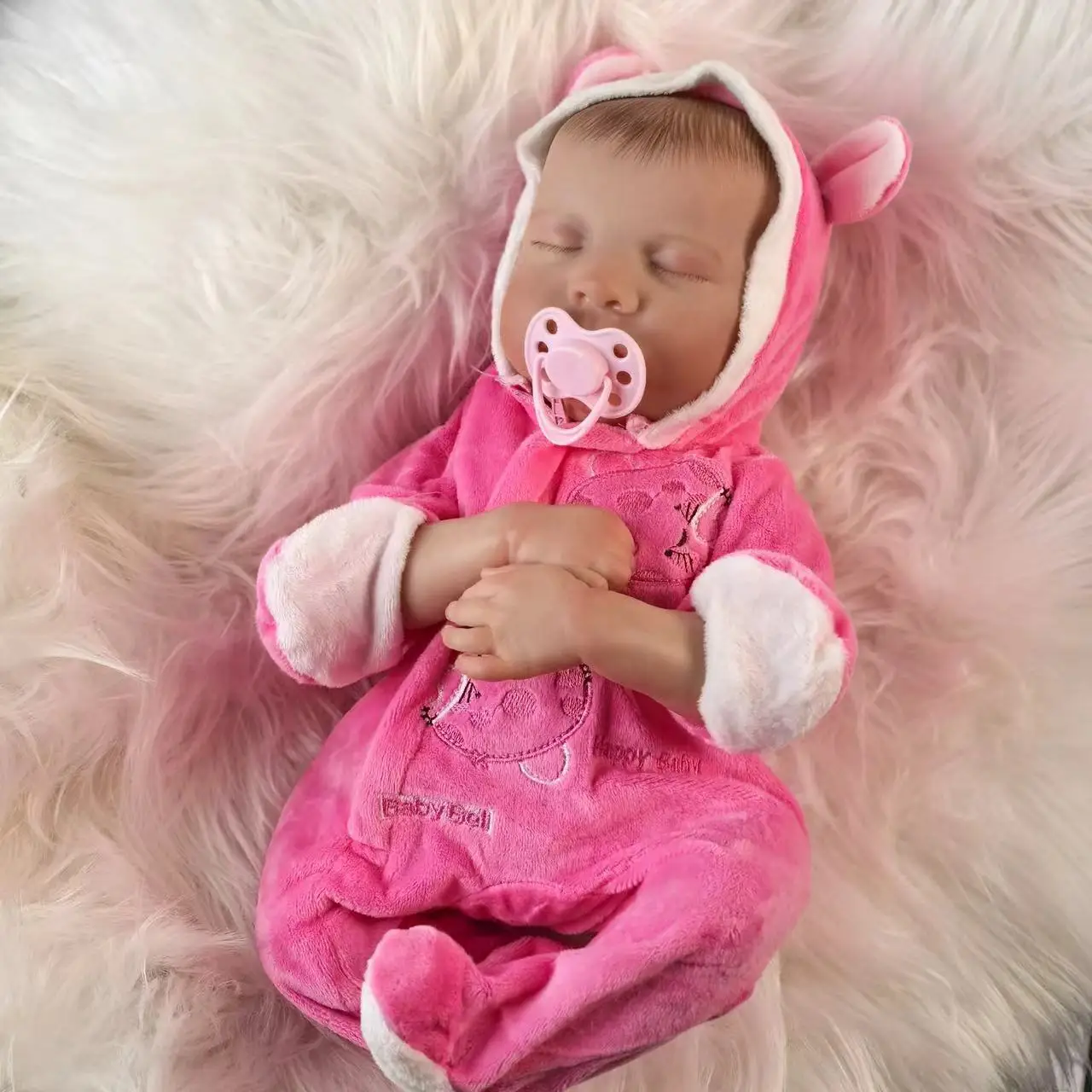 18 inch/48 cm Sleeping Reborn Baby Dolls Full Body Silicone Vinyl Girls Newborn Doll Cute Toddler DIY Toy Birthday XMAS Gift
18 inch/48 cm Sleeping Reborn Baby Dolls Full Body Silicone Vinyl Girls Newborn Doll Cute Toddler DIY Toy Birthday XMAS Gift