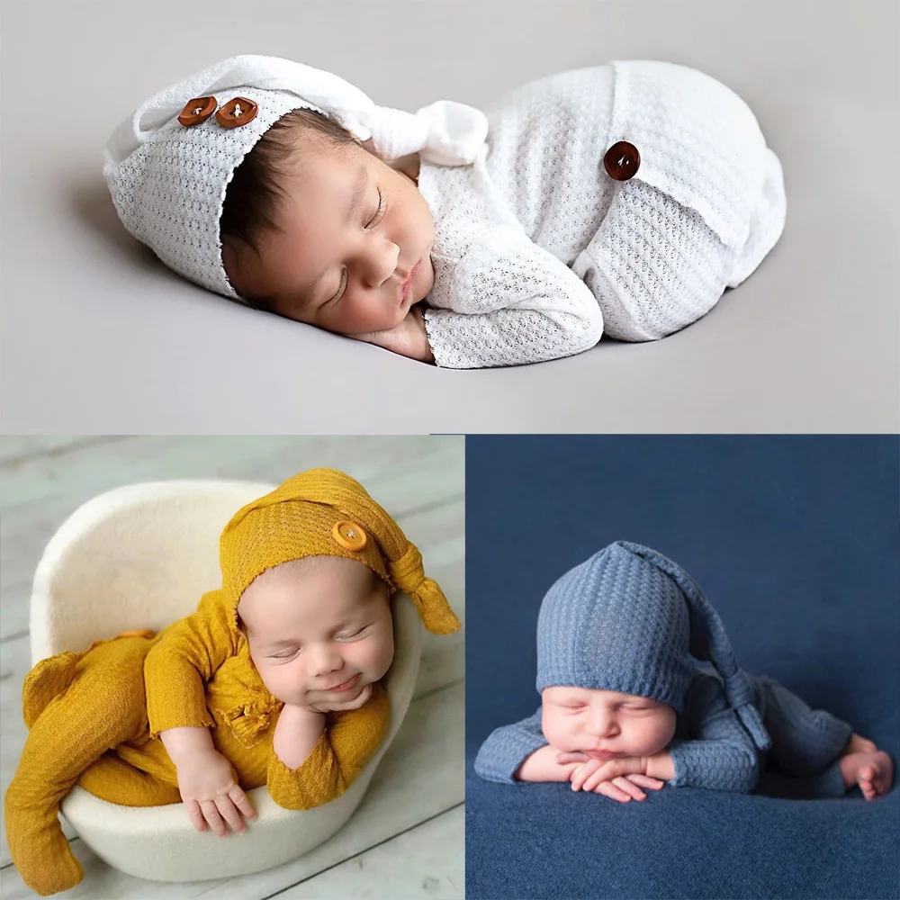 Newborn Photography Clothing Baby Soft Houndstooth Knitted Long Tail Hat Jumpsuit Set, Interesting and Beautiful
Newborn Photography Clothing Baby Soft Houndstooth Knitted Long Tail Hat Jumpsuit Set, Interesting and Beautiful