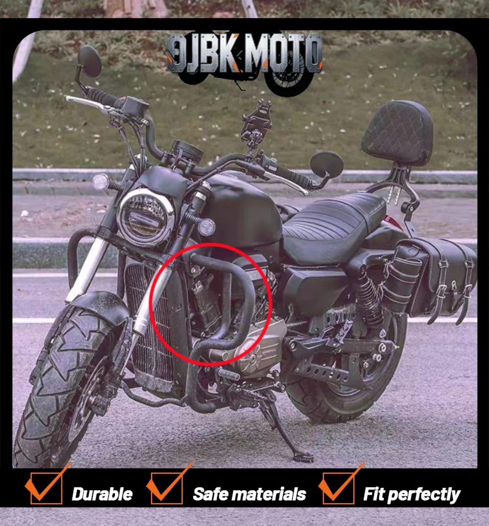【Perfect fit】For QJMOTOR SRV300 anti-fall bar modified guard bar motorcycle bumper thickened retro competitive accessories
【Perfect fit】For QJMOTOR SRV300 anti-fall bar modified guard bar motorcycle bumper thickened retro competitive accessories
