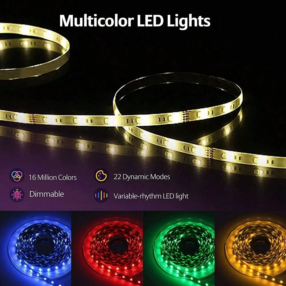 Подсветка USB RGB ленты, меняющая цвет, необычные светодиодные ленты для ТВ, стены, комнаты, украшения дома, спальни
Подсветка USB RGB ленты, меняющая цвет, необычные светодиодные ленты для ТВ, стены, комнаты, украшения дома, спальни