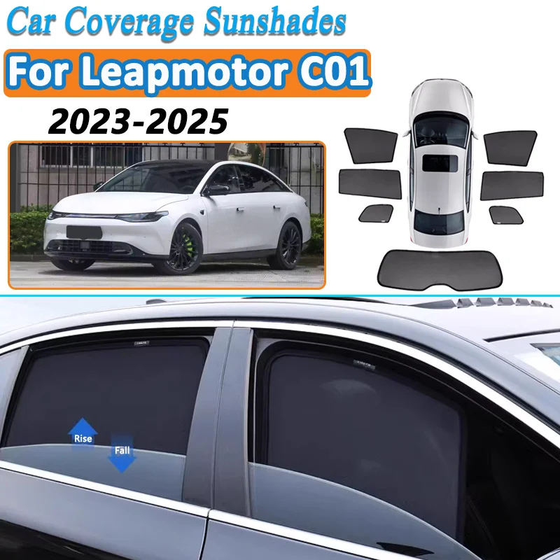 For Leapmotor C01 2023-2025 Car Mesh Shades Window Sun Visors Sunshades Sunscreen Privacy Curtains Mosquitos Auto Accessories
For Leapmotor C01 2023-2025 Car Mesh Shades Window Sun Visors Sunshades Sunscreen Privacy Curtains Mosquitos Auto Accessories