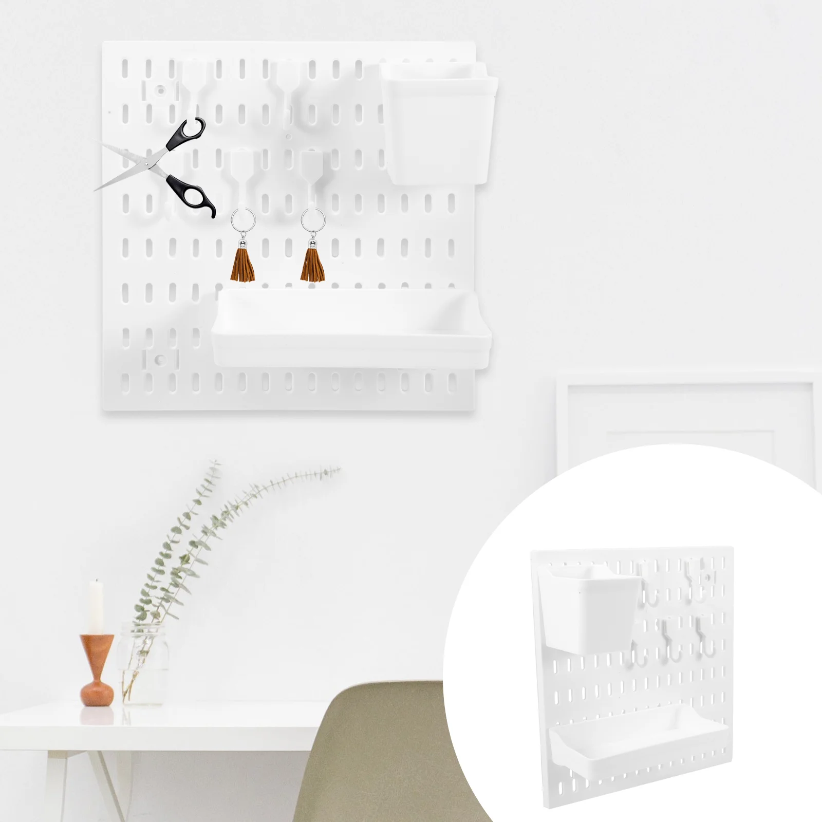 Wall Display Wall Display Pegboard Rack Storage Shelves Door Back Wall Display Pegboards White Plastic Organizer Office
Wall Display Wall Display Pegboard Rack Storage Shelves Door Back Wall Display Pegboards White Plastic Organizer Office