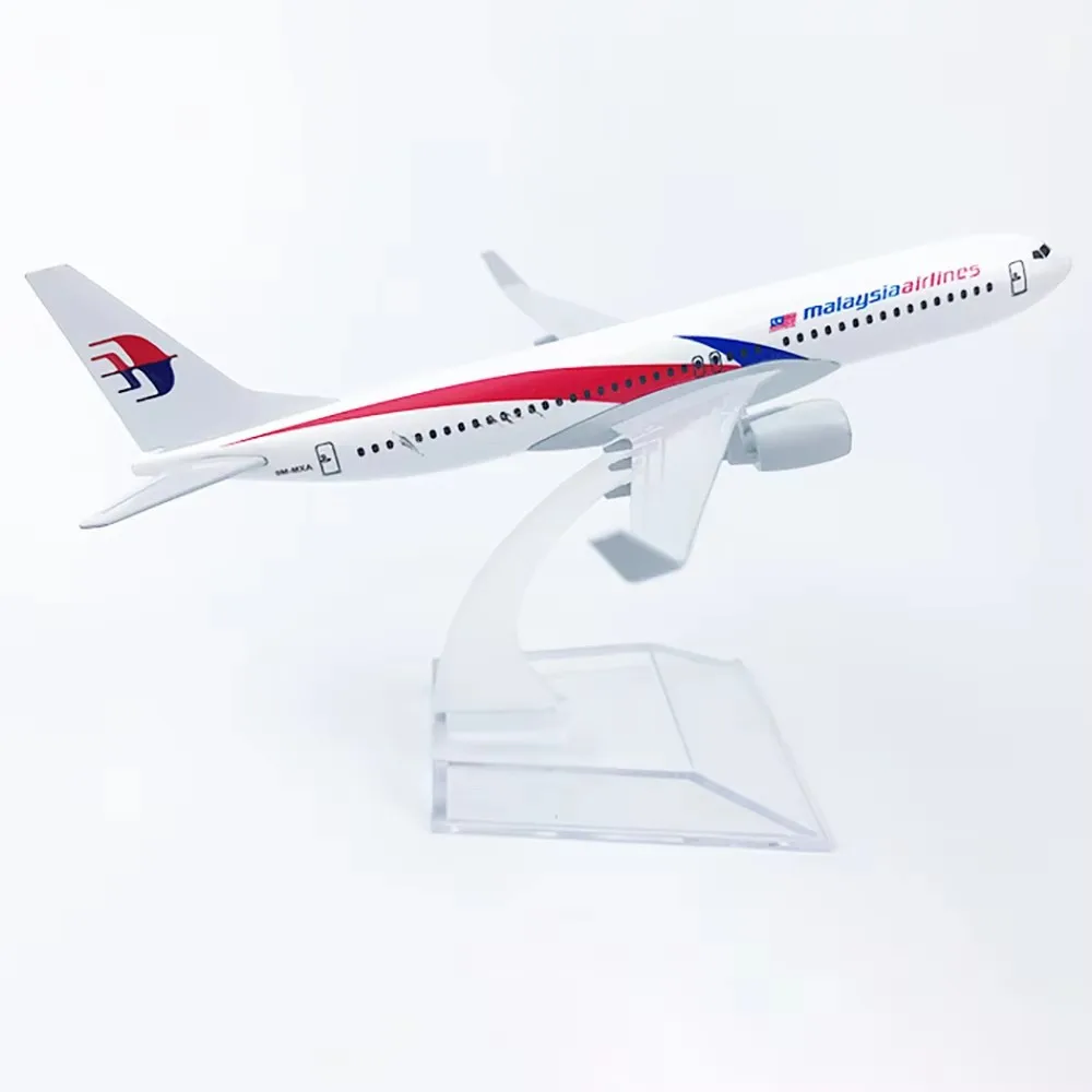 1/400 Scale 737 Alloy Aircraft Model 16 Cm B737 Malaysian Airlines Aircraft Model With Stand Simulation Airliner Static
1/400 Scale 737 Alloy Aircraft Model 16 Cm B737 Malaysian Airlines Aircraft Model With Stand Simulation Airliner Static
