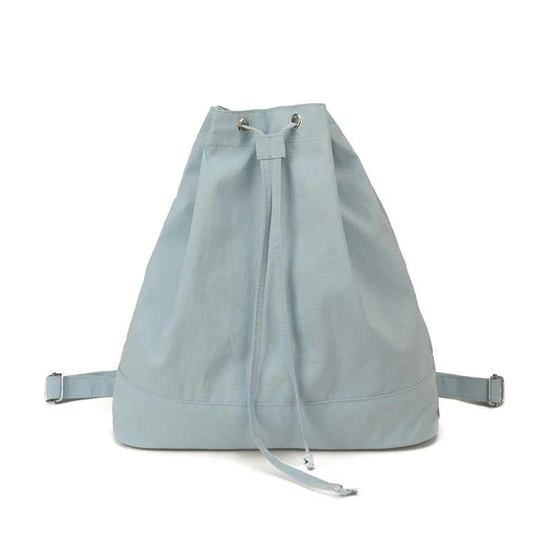 Simple and lightweight nylon drawstring backpack for women, suitable for travel, sports, and fitness, foldable shopping bag
Simple and lightweight nylon drawstring backpack for women, suitable for travel, sports, and fitness, foldable shopping bag