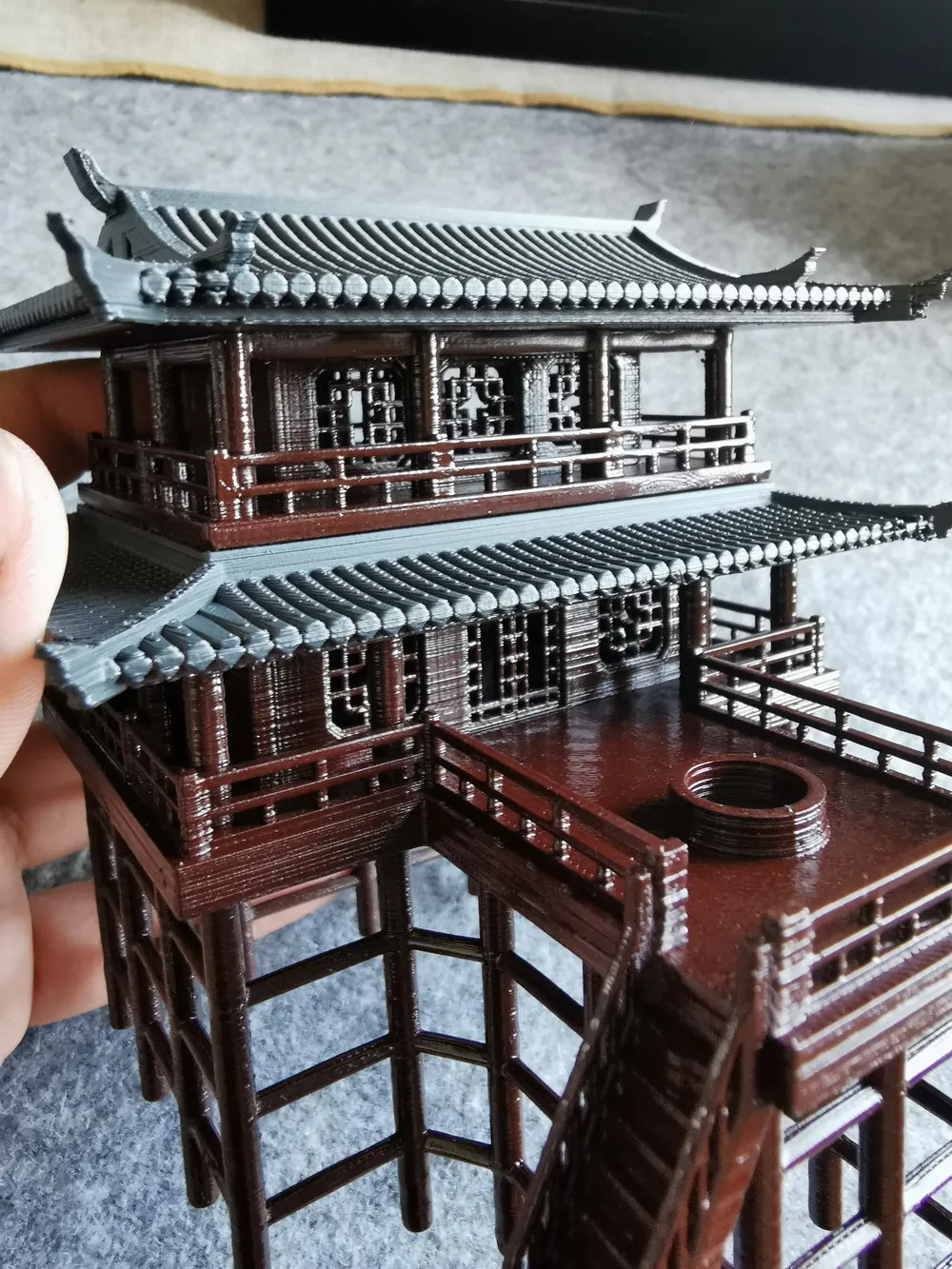 Yu Study Micro Landscape Rockery Bonsai Pavilion Ancient Building Plastic Model Double-Layer Ancient Building Set of Fish Tank
Yu Study Micro Landscape Rockery Bonsai Pavilion Ancient Building Plastic Model Double-Layer Ancient Building Set of Fish Tank
