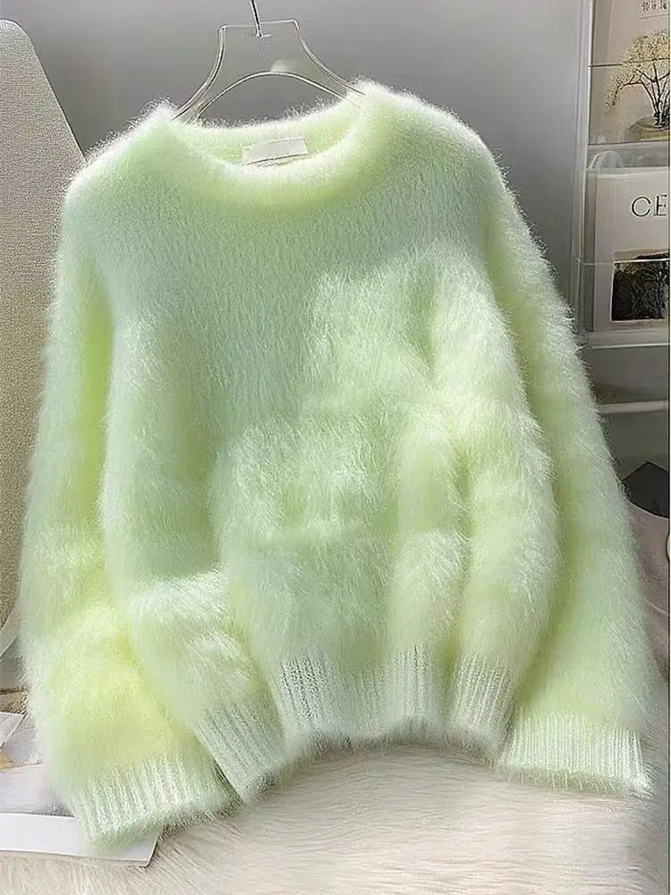 Jmprs Sweet Foft Green Sweaters Women Design Long Sleeve Elegant Knitted Pullovers Korean Fashion High Quality Casual Cute Tops
Jmprs Sweet Foft Green Sweaters Women Design Long Sleeve Elegant Knitted Pullovers Korean Fashion High Quality Casual Cute Tops