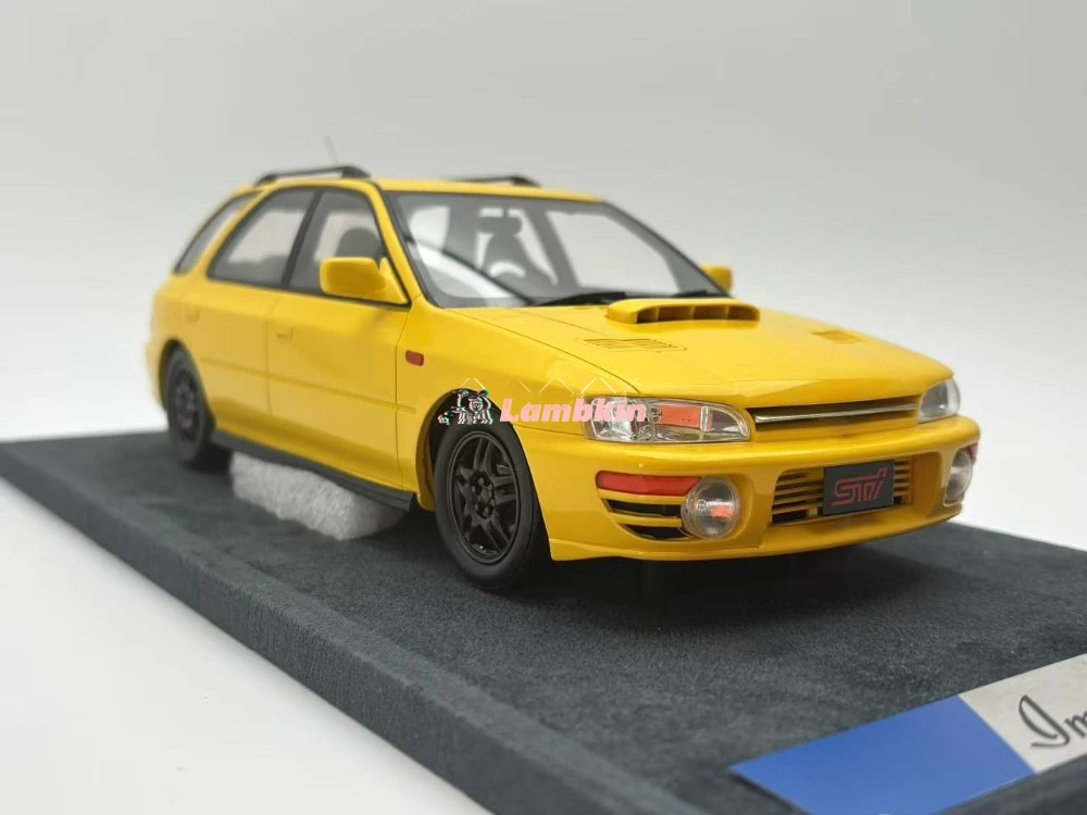 Engup 1/18 WRX GF8 1994 Yellow Impreza Wagon Car Model Gift Miniature Collectible
Engup 1/18 WRX GF8 1994 Yellow Impreza Wagon Car Model Gift Miniature Collectible