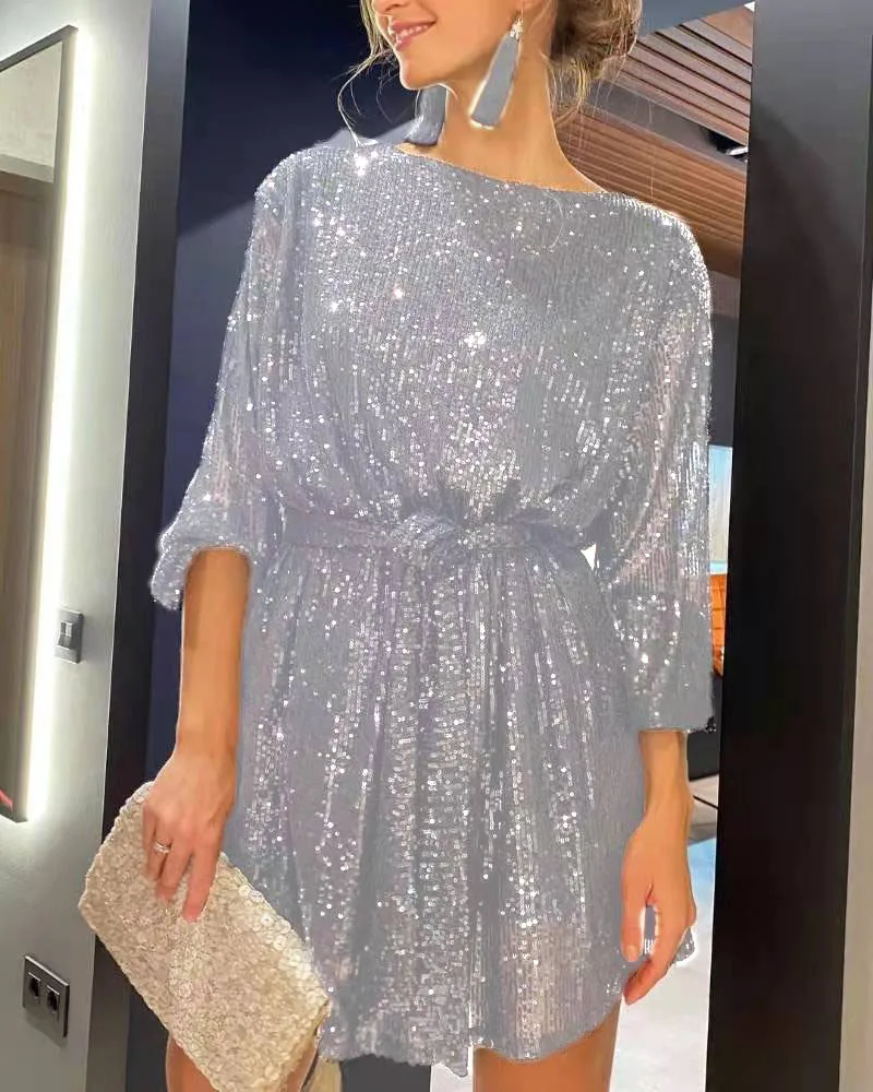 2026 New Solid Color Festival Party Sparkling Bead Dress Small Dress
2026 New Solid Color Festival Party Sparkling Bead Dress Small Dress