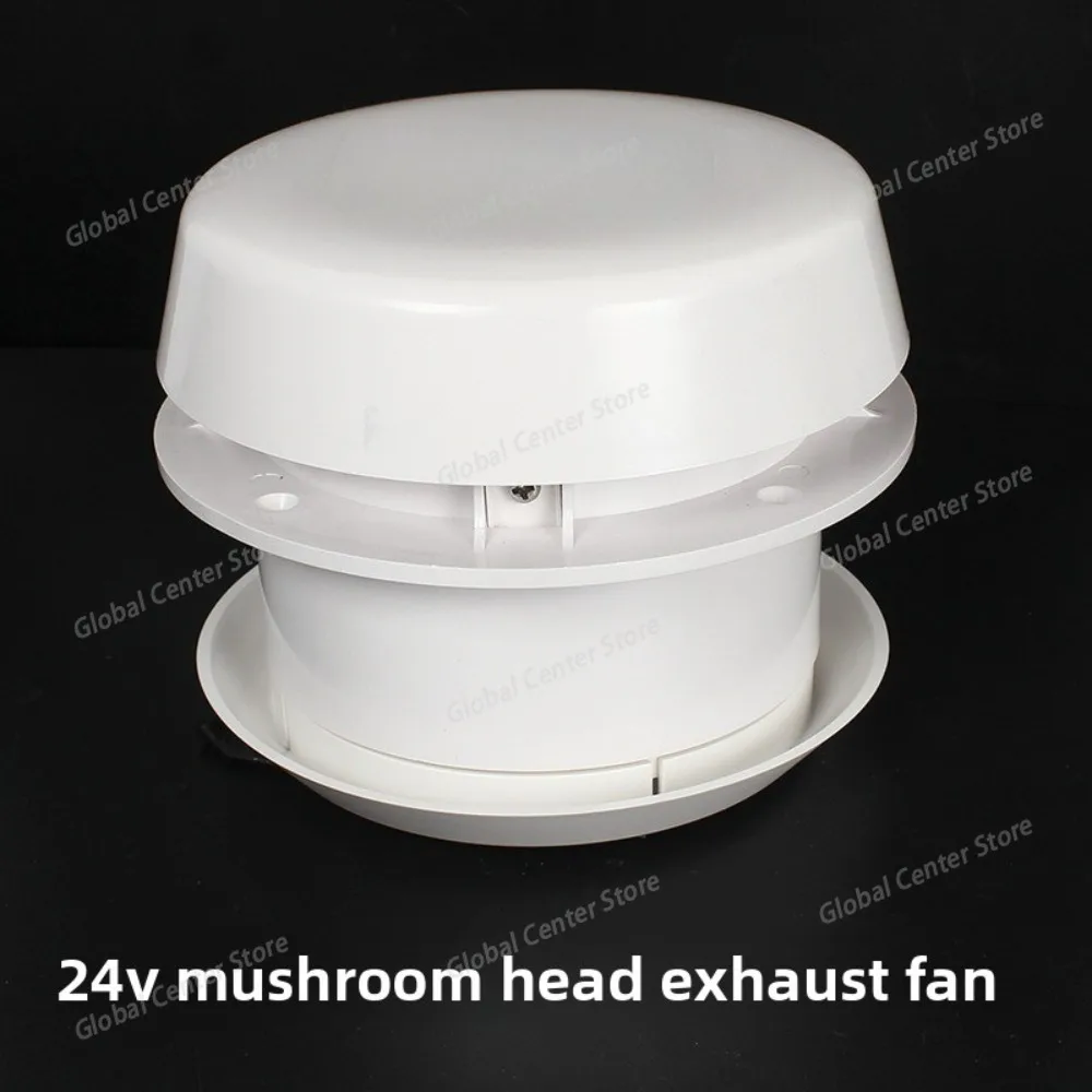 24V Round Roof Vent Fan with Mushroom Cap for Caravans - Waterproof Vent Cover & Air Outlet
24V Round Roof Vent Fan with Mushroom Cap for Caravans - Waterproof Vent Cover & Air Outlet
