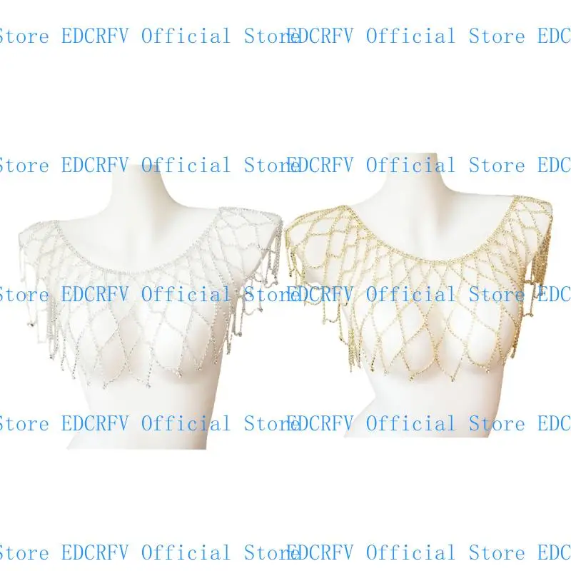 39BD Hollowed Mesh Shoulder Chain Shoulder Wrap Body Jewelry With Rhinestones Design For Festival Clubwear Evening Dresses
39BD Hollowed Mesh Shoulder Chain Shoulder Wrap Body Jewelry With Rhinestones Design For Festival Clubwear Evening Dresses