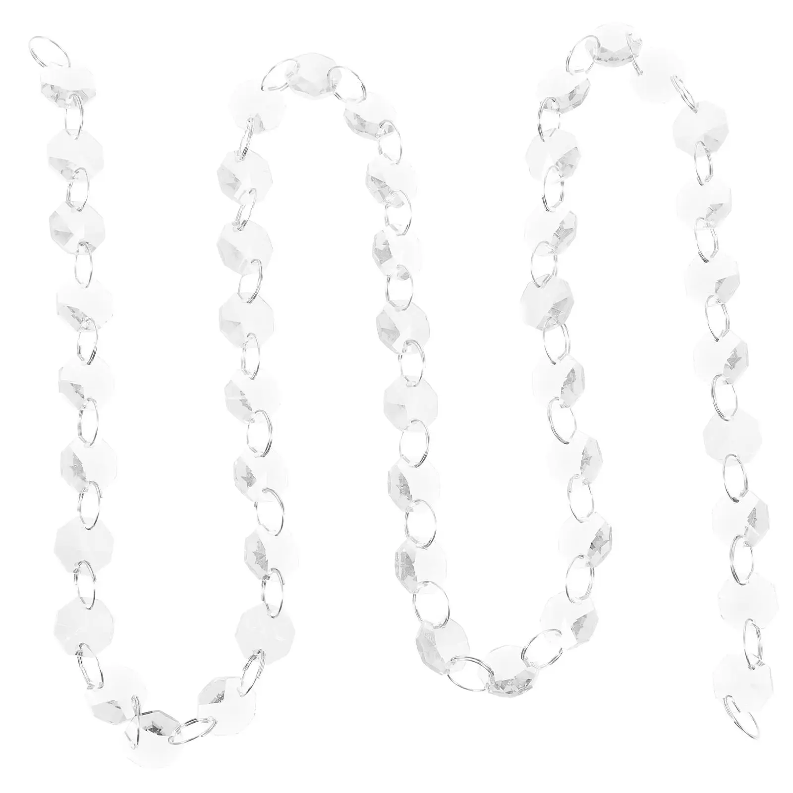 Octagonal Bead Curtain 14mm Transparent Glass Chain Decor Strand Door Accessories Chandelier Beads String Garland
Octagonal Bead Curtain 14mm Transparent Glass Chain Decor Strand Door Accessories Chandelier Beads String Garland