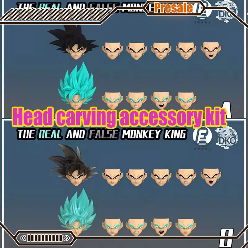 Dko Studio Dragon Ball Super Saiyan Son Goku Head Accessories Kit Anime Figures The Real And False Monkey King Accessory Toys
Dko Studio Dragon Ball Super Saiyan Son Goku Head Accessories Kit Anime Figures The Real And False Monkey King Accessory Toys