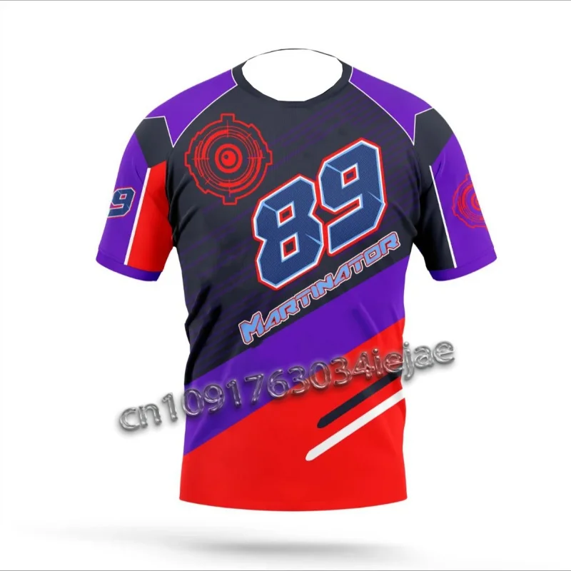 2025 New Motorcycle Race 89 Driver Jorge Martin Fan Men's Summer Fashion Sports and Leisure Tee Quick-drying Sweat Absorption
2025 New Motorcycle Race 89 Driver Jorge Martin Fan Men's Summer Fashion Sports and Leisure Tee Quick-drying Sweat Absorption