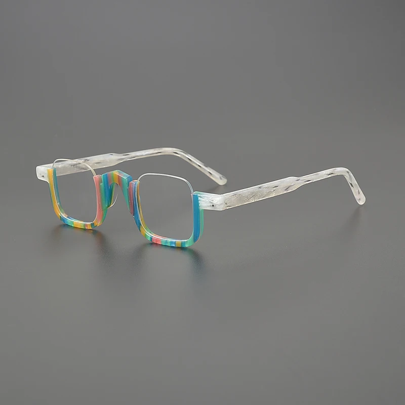 Square Half Glasses Frames Japanese Style Handmade Quality Vintage Acetate Men Women Designer Retro Fashion Eyeglasses
Square Half Glasses Frames Japanese Style Handmade Quality Vintage Acetate Men Women Designer Retro Fashion Eyeglasses