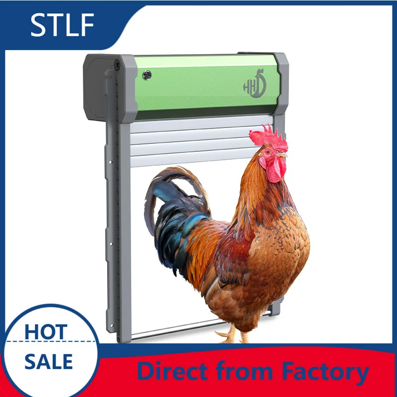 JSM-1 Automatic Solar Powered Chicken Coop Door with Remote Control Timer Light Sensor Waterproof Poultry Gate
JSM-1 Automatic Solar Powered Chicken Coop Door with Remote Control Timer Light Sensor Waterproof Poultry Gate