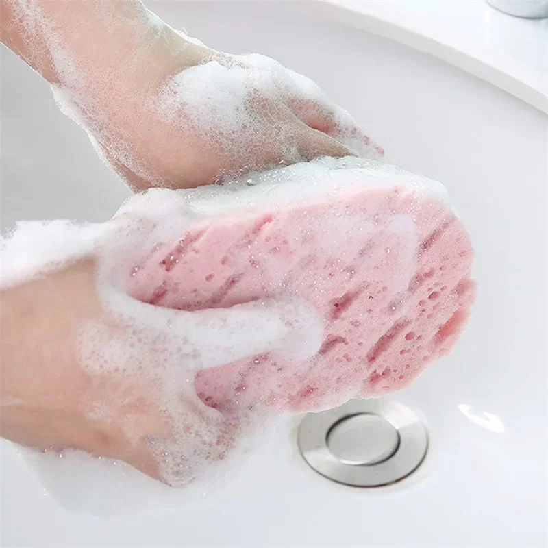1PC Sponge Bath Ball Shower Rub For Whole Body Exfoliation Massage Brush Scrubber Body Brush Sponge Brush Bathroom Accessories
1PC Sponge Bath Ball Shower Rub For Whole Body Exfoliation Massage Brush Scrubber Body Brush Sponge Brush Bathroom Accessories
