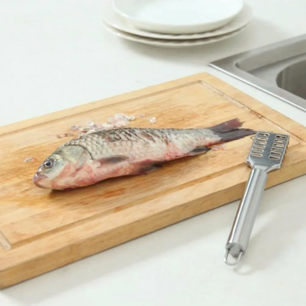 Stainless Steel Fast Cleaning Fish Peeler Scale Remover Seafood Crackers Fish Scaler Cleaner Planet Skin Brush Scraper Tool
Stainless Steel Fast Cleaning Fish Peeler Scale Remover Seafood Crackers Fish Scaler Cleaner Planet Skin Brush Scraper Tool