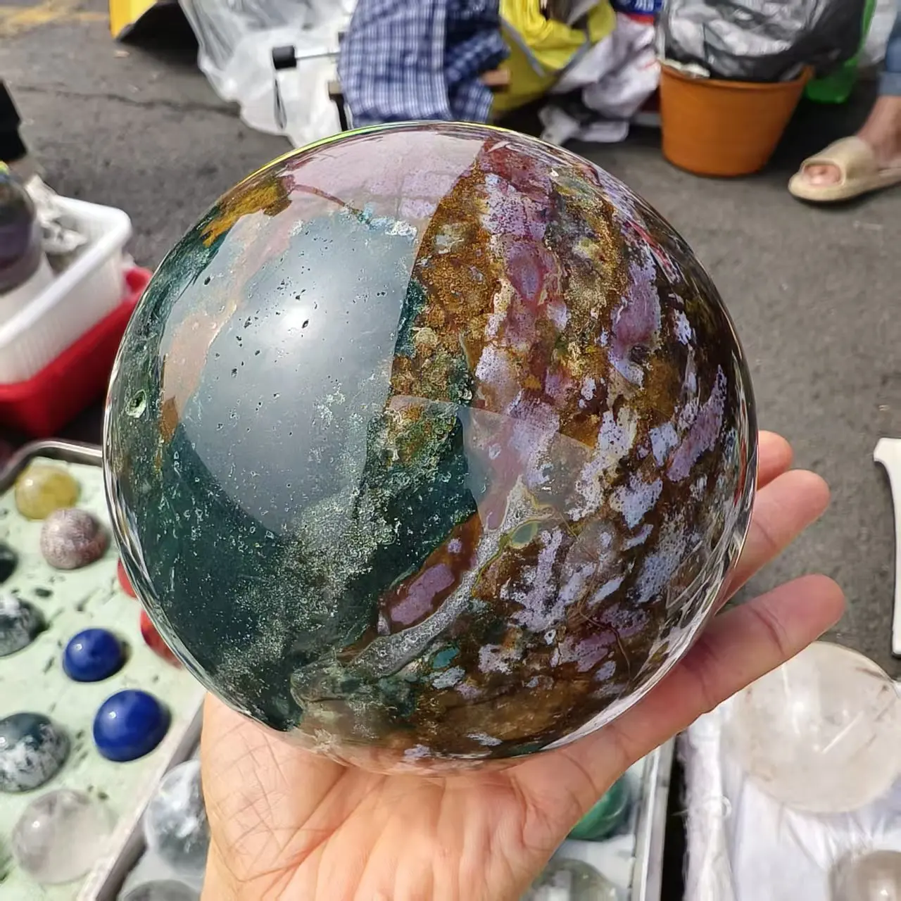 Natural Formed! Marine Jade Balls, Quartz Crystal Ore Polishing Balls, Minerals, Reiki, Healing Balls
Natural Formed! Marine Jade Balls, Quartz Crystal Ore Polishing Balls, Minerals, Reiki, Healing Balls