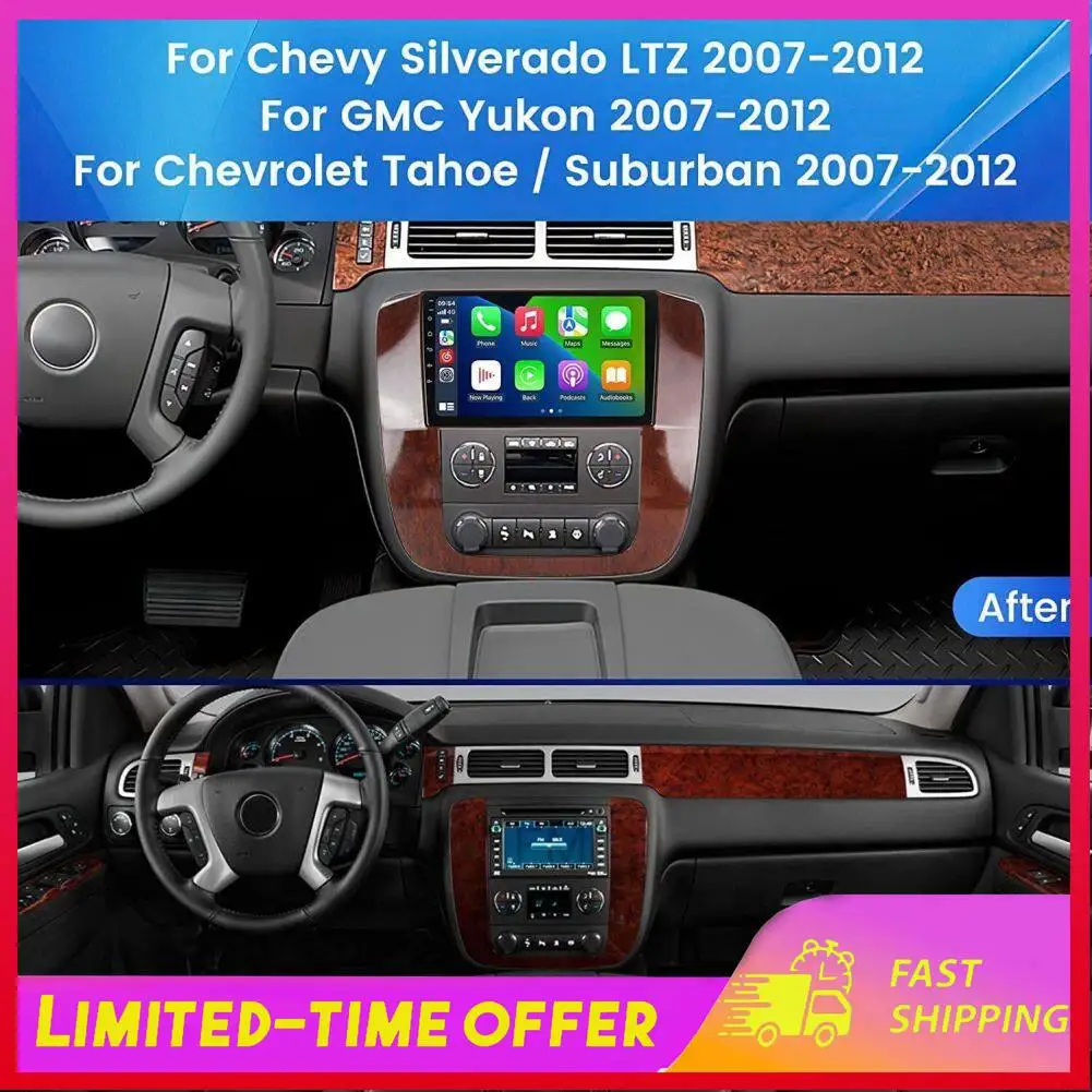 9in Android 15 Car Stereo Radio GPS Navigation Head Unit 2+32G for Chevrolet GMC 2006-2014 Support Wireless Carplay Intelligent
9in Android 15 Car Stereo Radio GPS Navigation Head Unit 2+32G for Chevrolet GMC 2006-2014 Support Wireless Carplay Intelligent