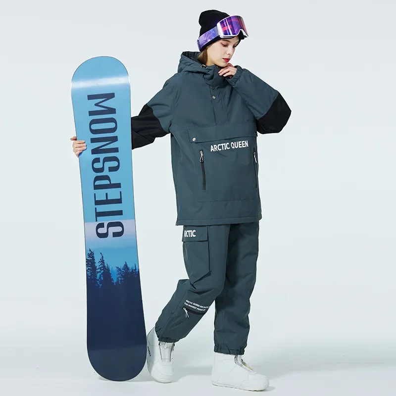 2025 New Couple Ski Suit Men's Winter Sports Casual Loose Hooded Skiwear Women's Waterproof Breathable Warm Wear Resistant Parka
2025 New Couple Ski Suit Men's Winter Sports Casual Loose Hooded Skiwear Women's Waterproof Breathable Warm Wear Resistant Parka