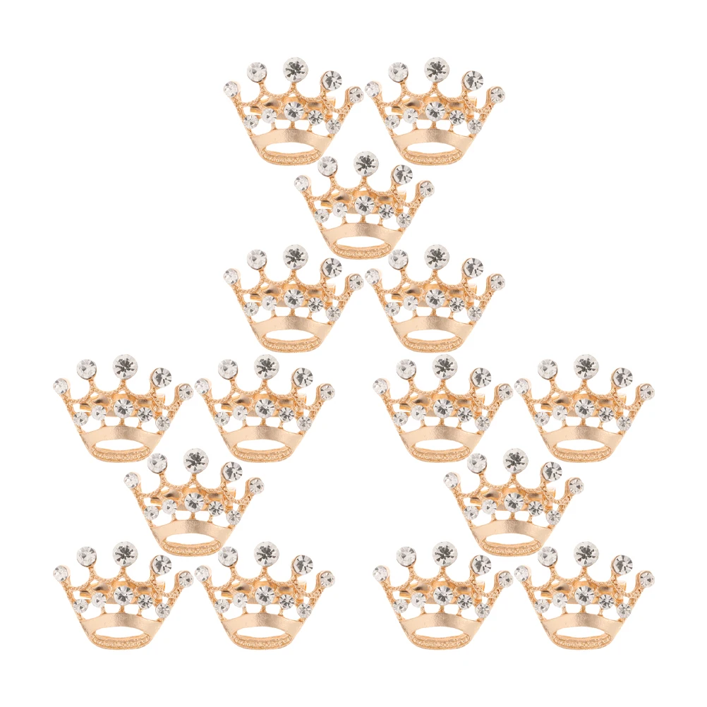 15pcs Crown Brooch Corsage Pin Badge Crowns Suit Brooches for Women Metal Golden Tiara Jeweled Accent Set
15pcs Crown Brooch Corsage Pin Badge Crowns Suit Brooches for Women Metal Golden Tiara Jeweled Accent Set